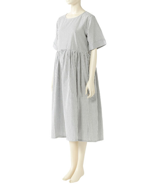 merrier BEAMS（メリアビームス）の「ALCEDO / ギャザードレス（マタニティ対応）（マタニティウェア/グッズ・レディース・その他・ONE SIZE）」の2枚目の写真