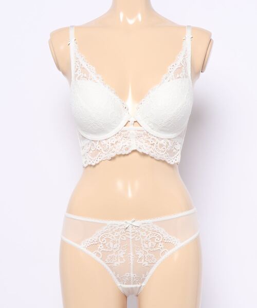 ハイコレクション ブラ＆タンガ&チョーカーセットNARCISSE☆Etam フラダンス チューブトップドレス ピンク LLサイズ 2261piLL