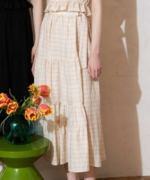 REDYAZEL | ティアードフレアスカート(スカート)