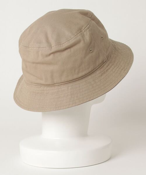 Lee（リー）の「Lee×PEANUTS BUCKET COTTON TWILL バケットハット（ハット・レディース・ベージュ/ブラック・FREE）」の3枚目の写真