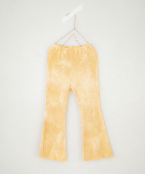 LOWRYS FARM（ローリーズファーム）の「タイダイリブフレアパンツ　954558（その他パンツ・キッズ・グリーン/ブルー/イエロー・110cm/120cm/130cm）」の3枚目の写真