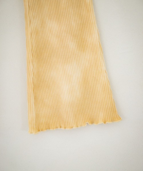 LOWRYS FARM（ローリーズファーム）の「タイダイリブフレアパンツ　954558（その他パンツ・キッズ・グリーン/ブルー/イエロー・110cm/120cm/130cm）」の13枚目の写真