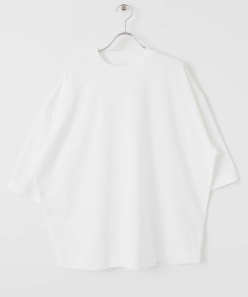 URBAN RESEARCH（アーバンリサーチ）の「ギザリラックスカラーTシャツ（Tシャツ/カットソー・メンズ・ホワイト/グレー系その他/パープル系その他/イエロー系その他・MEDIUM/LARGE）」の16枚目の写真