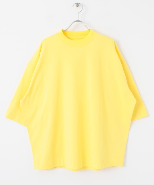 URBAN RESEARCH（アーバンリサーチ）の「ギザリラックスカラーTシャツ（Tシャツ/カットソー・メンズ・ホワイト/グレー系その他/パープル系その他/イエロー系その他・MEDIUM/LARGE）」の17枚目の写真