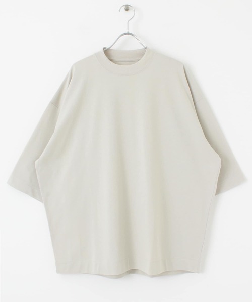 URBAN RESEARCH（アーバンリサーチ）の「ギザリラックスカラーTシャツ（Tシャツ/カットソー・メンズ・ホワイト/グレー系その他/パープル系その他/イエロー系その他・MEDIUM/LARGE）」の18枚目の写真