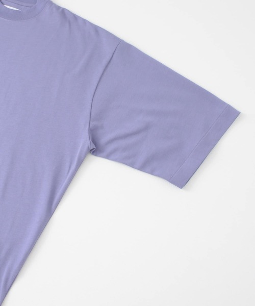 URBAN RESEARCH（アーバンリサーチ）の「ギザリラックスカラーTシャツ（Tシャツ/カットソー・メンズ・ホワイト/グレー系その他/パープル系その他/イエロー系その他・MEDIUM/LARGE）」の20枚目の写真