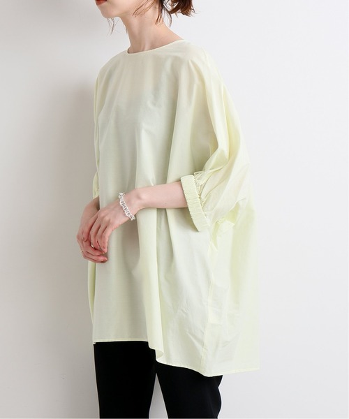 IENA（イエナ）の「シルクコットンコクーンブラウス（シャツ