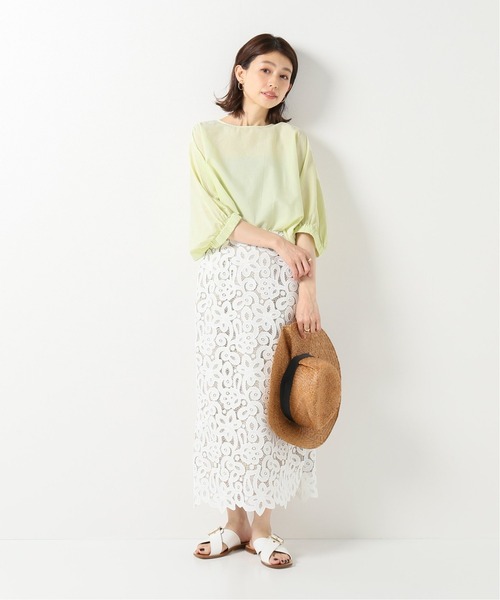 IENA（イエナ）の「シルクコットンコクーンブラウス（シャツ