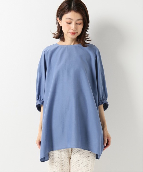 IENA（イエナ）の「シルクコットンコクーンブラウス（シャツ