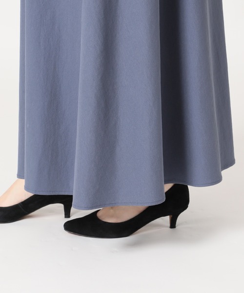 SLOBE IENA(スローブイエナ)の「ドライカットノースリーブフレアワンピース【手洗い可能】◆(ワンピース・レディース・ブラック/ブルー・FREE)」の15枚目の写真