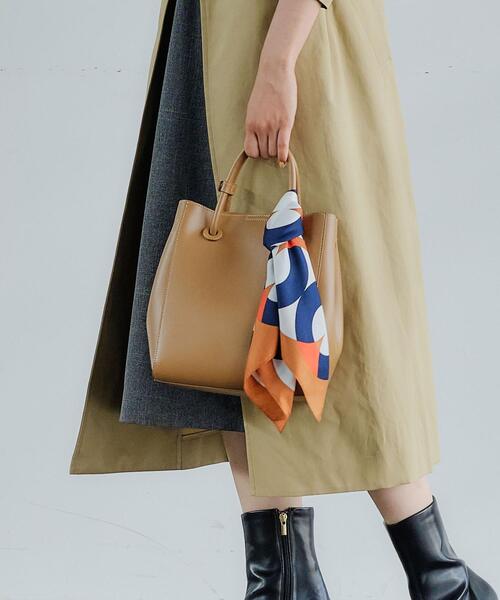 green label relaxing（グリーンレーベルリラクシング）の「MINI SHOPPING 2WAY バッグ（ショルダーバッグ・レディース・ブラック/ベージュ/オリーブ/ナチュラル/オレンジ系その他/クリーム/ケリー・FREE）」の5枚目の写真