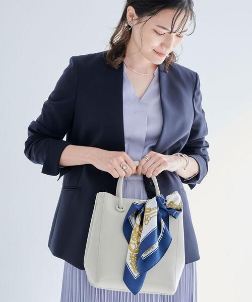 green label relaxing（グリーンレーベルリラクシング）の「MINI SHOPPING 2WAY バッグ（ショルダーバッグ・レディース・ブラック/ベージュ/オリーブ/ナチュラル/オレンジ系その他/クリーム/ケリー・FREE）」の4枚目の写真