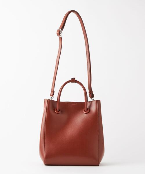 green label relaxing（グリーンレーベルリラクシング）の「MINI SHOPPING 2WAY バッグ（ショルダーバッグ・レディース・ブラック/ベージュ/オリーブ/ナチュラル/オレンジ系その他/クリーム/ケリー・FREE）」の13枚目の写真