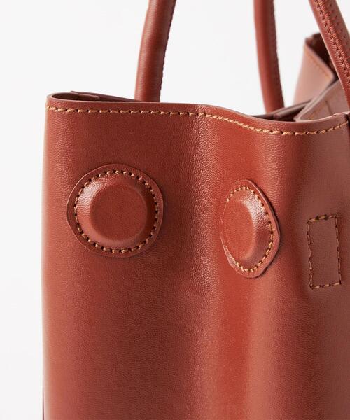 green label relaxing（グリーンレーベルリラクシング）の「MINI SHOPPING 2WAY バッグ（ショルダーバッグ・レディース・ブラック/ベージュ/オリーブ/ナチュラル/オレンジ系その他/クリーム/ケリー・FREE）」の12枚目の写真