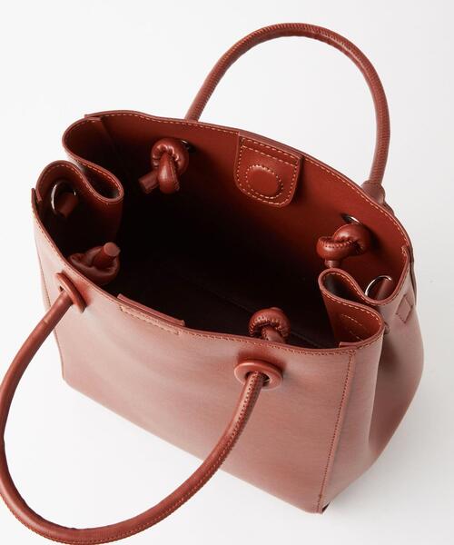 green label relaxing（グリーンレーベルリラクシング）の「MINI SHOPPING 2WAY バッグ（ショルダーバッグ・レディース・ブラック/ベージュ/オリーブ/ナチュラル/オレンジ系その他/クリーム/ケリー・FREE）」の10枚目の写真