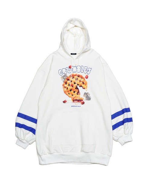 MILK（ミルク）の「cherry pie パーカー ワンピース（パーカー・レディース・A/B・FREE）」の4枚目の写真