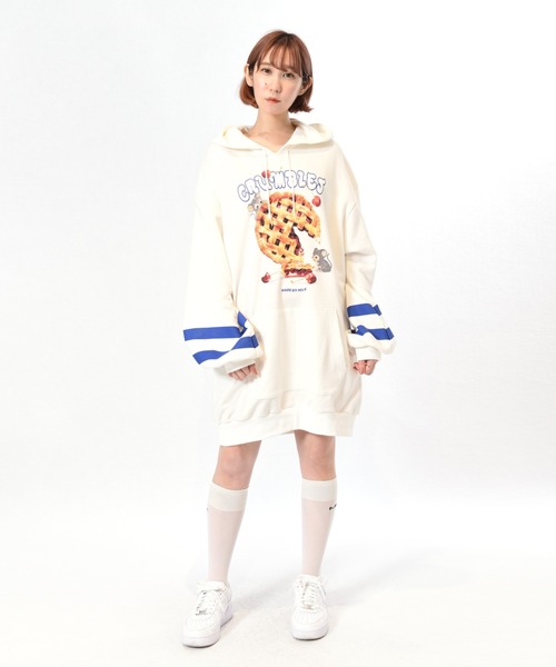 MILK（ミルク）の「cherry pie パーカー ワンピース（パーカー・レディース・A/B・FREE）」の8枚目の写真