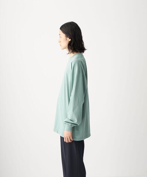 LOS ANGELES APPAREL（ロサンゼルスアパレル）の「【別注】＜LOS ANGELES APPAREL×CITEN＞カスタムテーパード Tシャツ（Tシャツ/カットソー・メンズ・ベージュ/オフホワイト/ライム・L/XL）」の20枚目の写真