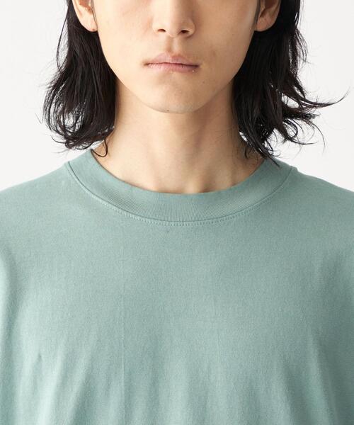 LOS ANGELES APPAREL（ロサンゼルスアパレル）の「【別注】＜LOS ANGELES APPAREL×CITEN＞カスタムテーパード Tシャツ（Tシャツ/カットソー・メンズ・ベージュ/オフホワイト/ライム・L/XL）」の22枚目の写真