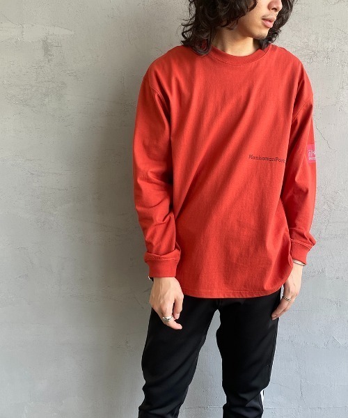 Manhattan Portage（マンハッタンポーテージ）の「[MANHATTAN PORTAGE/マンハッタンポーテージ] 別注 バックフォトプリントロンＴ（Tシャツ/カットソー・レディース・ホワイト/テラコッタ/ブラック・S/M/L/XL）」の10枚目の写真