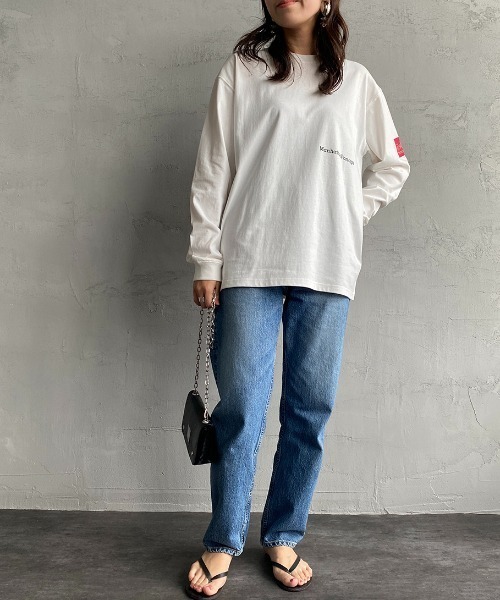 Manhattan Portage（マンハッタンポーテージ）の「[MANHATTAN PORTAGE/マンハッタンポーテージ] 別注 バックフォトプリントロンＴ（Tシャツ/カットソー・レディース・ホワイト/テラコッタ/ブラック・S/M/L/XL）」の6枚目の写真