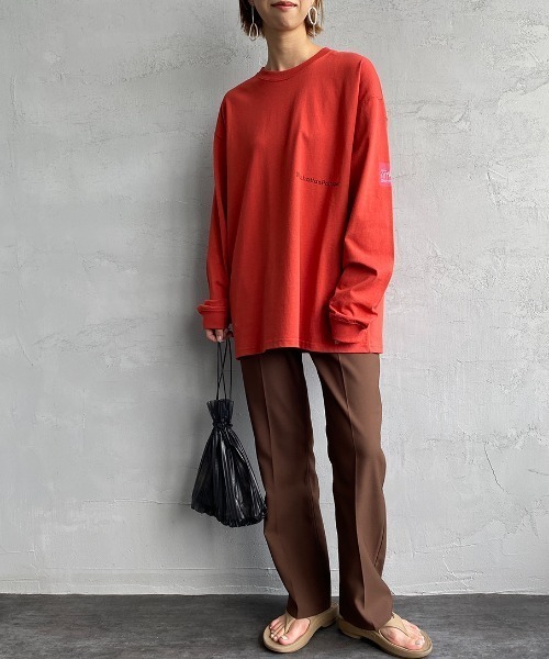 Manhattan Portage（マンハッタンポーテージ）の「[MANHATTAN PORTAGE/マンハッタンポーテージ] 別注 バックフォトプリントロンＴ（Tシャツ/カットソー・レディース・ホワイト/テラコッタ/ブラック・S/M/L/XL）」の20枚目の写真