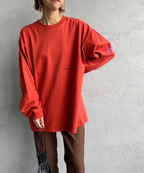 Manhattan Portage（マンハッタンポーテージ）の「[MANHATTAN PORTAGE/マンハッタンポーテージ] 別注 バックフォトプリントロンＴ（Tシャツ/カットソー・レディース・ホワイト/テラコッタ/ブラック・S/M/L/XL）」の9枚目の写真