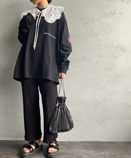 Manhattan Portage（マンハッタンポーテージ）の「[MANHATTAN PORTAGE/マンハッタンポーテージ] 別注 バックフォトプリントロンＴ（Tシャツ/カットソー・レディース・ホワイト/テラコッタ/ブラック・S/M/L/XL）」の15枚目の写真