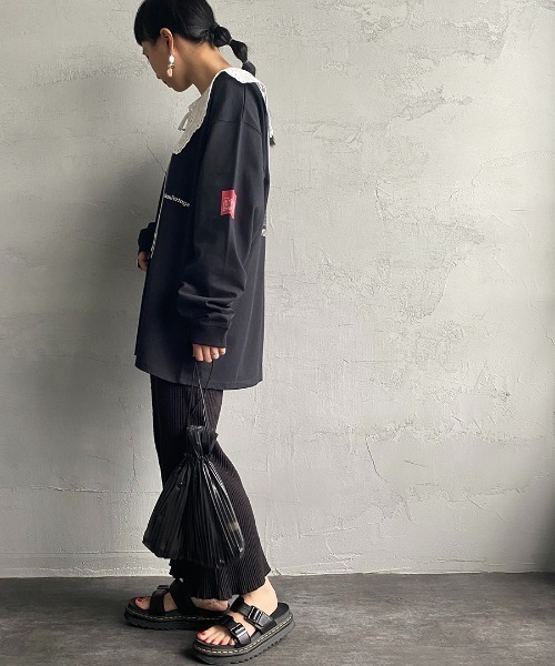 Manhattan Portage（マンハッタンポーテージ）の「[MANHATTAN PORTAGE/マンハッタンポーテージ] 別注 バックフォトプリントロンＴ（Tシャツ/カットソー・レディース・ホワイト/テラコッタ/ブラック・S/M/L/XL）」の17枚目の写真