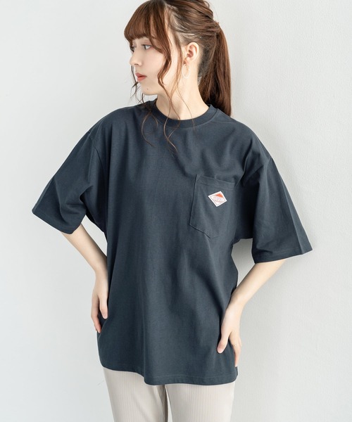 PEN FIELD（ペンフィールド）の「PENFIELD ペンフィールド ワンポイントロゴ 半袖 ポケTee（Tシャツ/カットソー・メンズ・ホワイト/ブラック/チャコール/グリーン/オートミール/ネイビー/ブルー・M/L/XL）」の4枚目の写真