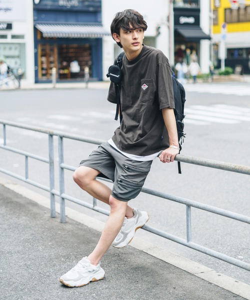 PEN FIELD（ペンフィールド）の「PENFIELD ペンフィールド ワンポイントロゴ 半袖 ポケTee（Tシャツ/カットソー・メンズ・ホワイト/ブラック/チャコール/グリーン/オートミール/ネイビー/ブルー・M/L/XL）」の17枚目の写真