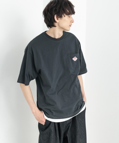 PEN FIELD（ペンフィールド）の「PENFIELD ペンフィールド ワンポイントロゴ 半袖 ポケTee（Tシャツ/カットソー・メンズ・ホワイト/ブラック/チャコール/グリーン/オートミール/ネイビー/ブルー・M/L/XL）」の18枚目の写真