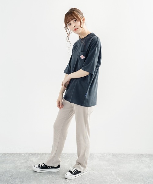 PEN FIELD（ペンフィールド）の「PENFIELD ペンフィールド ワンポイントロゴ 半袖 ポケTee（Tシャツ/カットソー・メンズ・ホワイト/ブラック/チャコール/グリーン/オートミール/ネイビー/ブルー・M/L/XL）」の20枚目の写真