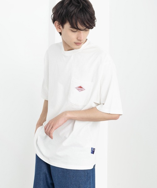 PEN FIELD（ペンフィールド）の「PENFIELD ペンフィールド ワンポイントロゴ 半袖 ポケTee（Tシャツ/カットソー・メンズ・ホワイト/ブラック/チャコール/グリーン/オートミール/ネイビー/ブルー・M/L/XL）」の9枚目の写真