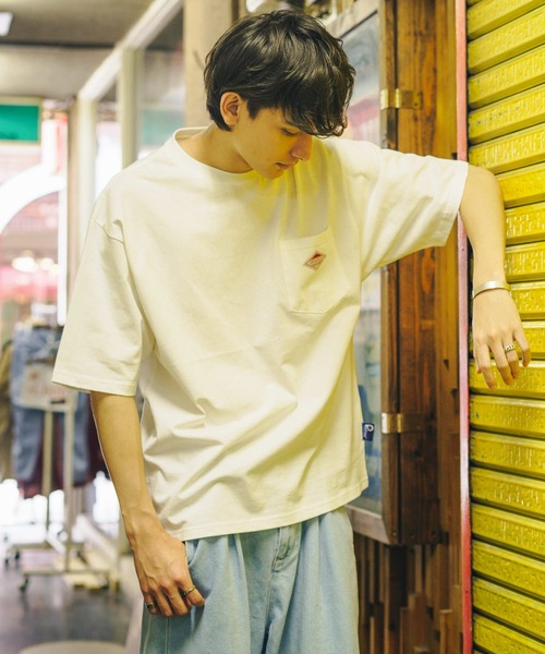 PEN FIELD（ペンフィールド）の「PENFIELD ペンフィールド ワンポイントロゴ 半袖 ポケTee（Tシャツ/カットソー・メンズ・ホワイト/ブラック/チャコール/グリーン/オートミール/ネイビー/ブルー・M/L/XL）」の12枚目の写真