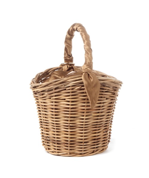 BABYLONE（バビロン）の「【WEB限定】Luminarico / ワンハンドルカゴBAG（かごバッグ・レディース・キャメル・FREE）」の3枚目の写真