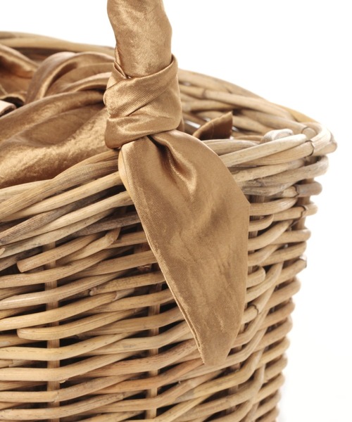 BABYLONE（バビロン）の「【WEB限定】Luminarico / ワンハンドルカゴBAG（かごバッグ・レディース・キャメル・FREE）」の6枚目の写真