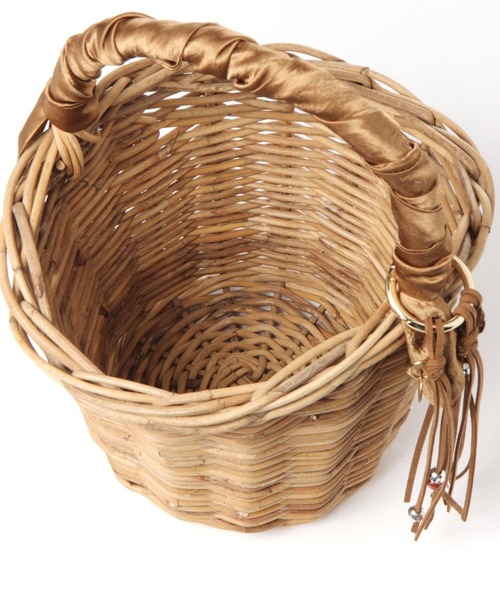 BABYLONE（バビロン）の「【WEB限定】Luminarico / ワンハンドルカゴBAG（かごバッグ・レディース・キャメル・FREE）」の7枚目の写真