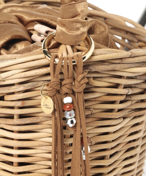 BABYLONE（バビロン）の「【WEB限定】Luminarico / ワンハンドルカゴBAG（かごバッグ・レディース・キャメル・FREE）」の10枚目の写真