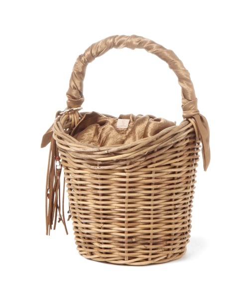 BABYLONE（バビロン）の「【WEB限定】Luminarico / ワンハンドルカゴBAG（かごバッグ・レディース・キャメル・FREE）」の20枚目の写真