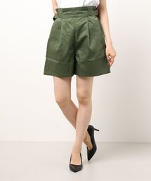 ehka sopo | タックショートパンツ(その他パンツ)