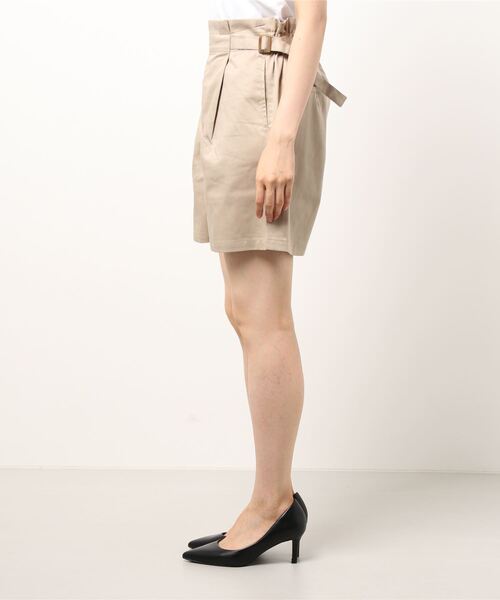 ehka sopo（エヘカソポ）の「タックショートパンツ（その他パンツ・レディース・ベージュ/カーキ/キナリ・ﾌﾘ-）」の5枚目の写真