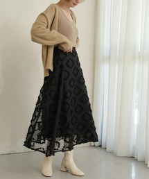 Bab | 【WEB限定】モチーフフレアスカート(スカート)