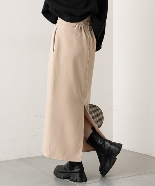 Chico（チコ）の「【新色追加】ハイウエストカットロングスカート