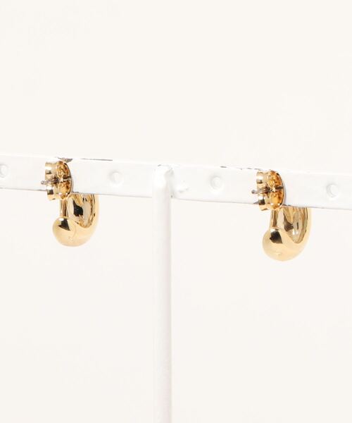 Kastane（カスタネ）の「【fiw.】ドーナツリングフープピアス小（ピアス（両耳用）・レディース・シルバー/ゴールド・FREE）」の11枚目の写真