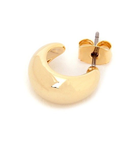 Kastane（カスタネ）の「【fiw.】ドーナツリングフープピアス小（ピアス（両耳用）・レディース・シルバー/ゴールド・FREE）」の13枚目の写真