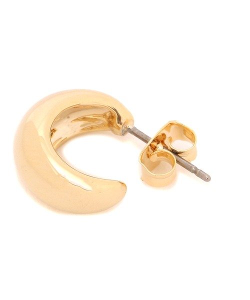 Kastane（カスタネ）の「【fiw.】ドーナツリングフープピアス小（ピアス（両耳用）・レディース・シルバー/ゴールド・FREE）」の4枚目の写真