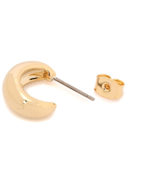 Kastane（カスタネ）の「【fiw.】ドーナツリングフープピアス小（ピアス（両耳用）・レディース・シルバー/ゴールド・FREE）」の12枚目の写真