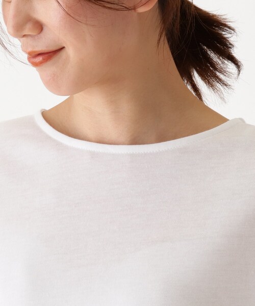 Cutie Blonde（キューティーブロンド）の「◆【S-L】袖チュールレースプルオーバー（Tシャツ/カットソー・レディース・ブラック/ダークグリーン/オフホワイト・01/02/03）」の11枚目の写真