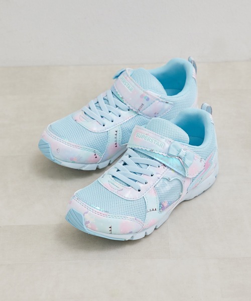 MoonStar（ムーンスター）の「【KIDS】【MoonStar/ムーンスター】バネのチカラ スーパースター（スニーカー・キッズ・サックスブルー/パープル/その他・20/18/19/21）」の2枚目の写真